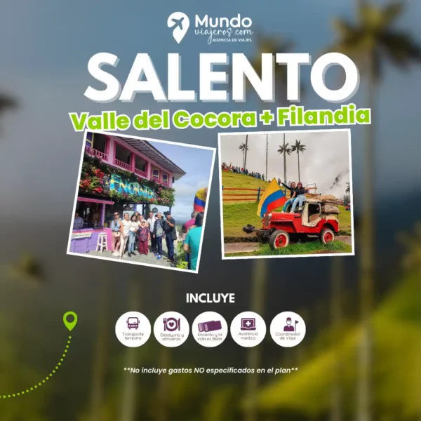 Salento, Valle del Cócora y Filandia (1 día)